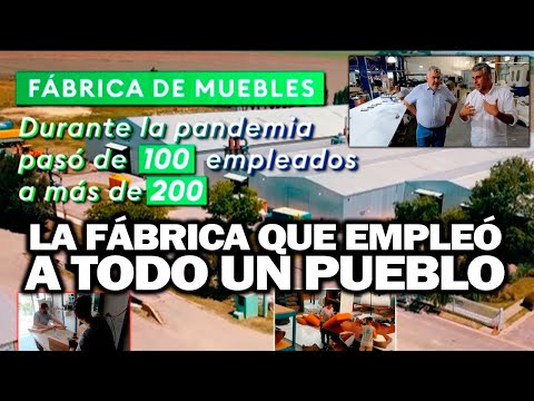 UN PUEBLO SIN DESOCUPADOS: Una fábrica les dio trabajo a todos