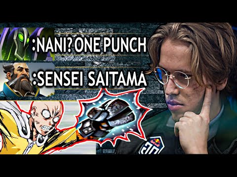 TOPSON SAITAMA MODE - TUSKAR ONE PUNCH K.O. GODSON BEAST MODE!! DOTA 2 7.26c GAMEPLAY.