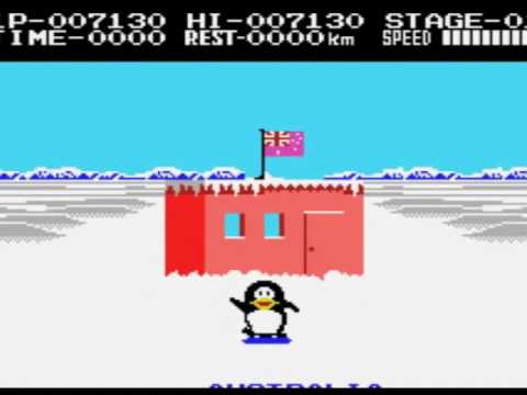 Weird Video Games - Antarctic Adventure (MSX)