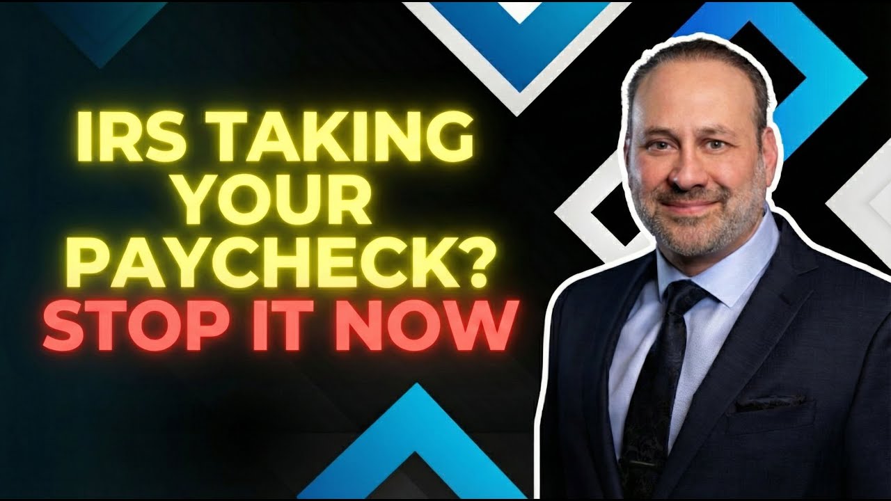 IRS Wage Garnishment: How to Stop It FAST (Step-by-Step Guide) | Chad Silver @silvertaxgroup