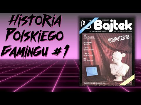 BAJTEK - pierwszy polski magazyn komputerowy traktujący o grach - Historia Polskiego Gamingu #1