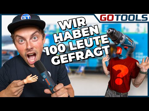 100 ECHTE WERKZEUGFANS gefragt, hier kommt die Community zu Wort. Wahrheiten und Insights!