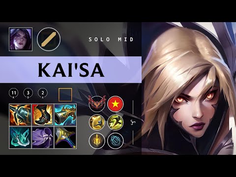Kai'Sa Mid vs Syndra - VN Grandmaster Patch 26.02