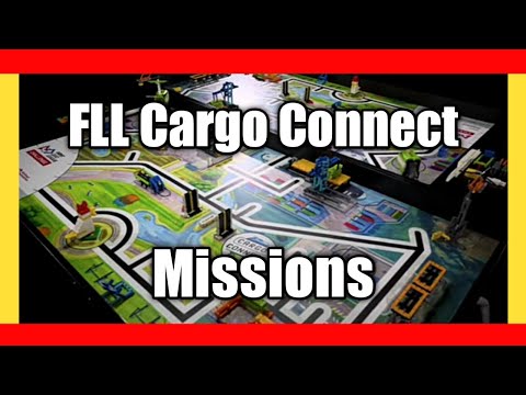 FLL Cargo Connect Missions May Video (First Lego League 2021-2022 Season)