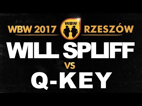Q-Key 🆚 Will Spliff 🎤 WBW 2017 Rzeszów (freestyle rap battle) Półfinał