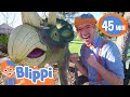 Blippi S Dino Day Out Blippi S Stories And Adventures For Kids Moonbug Kids