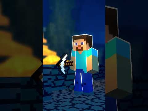 Ishaan Animationz - Cave Sounds be like... (Minecraft Animation) #shorts
