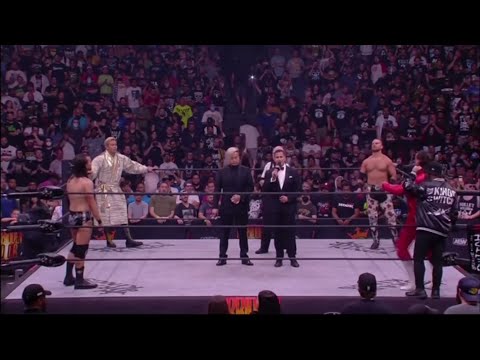 Awesome Ring announcers ! AEW x NJPW Forbidden Door 2022