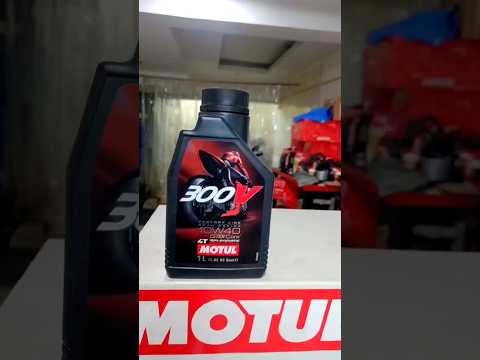 Motul 300V 10w40 Yamaha R15v3 🔥 🚀 #shorts