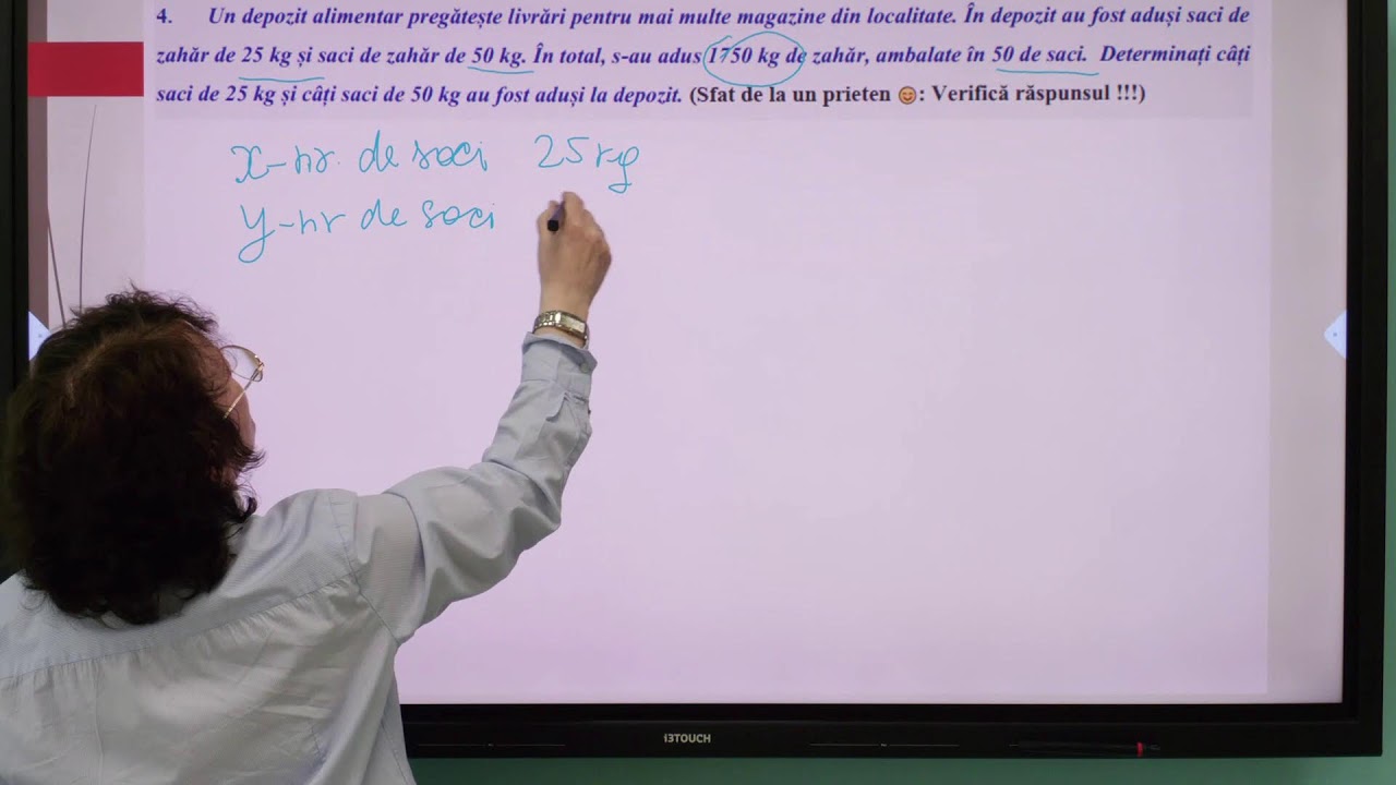 Lecție online de matematică pentru elevii de clasa a IX-a, cu Ana Costaș, conferențiară universitară