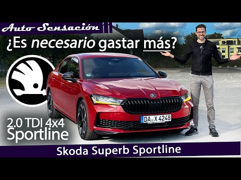 Prueba Skoda Superb 2.0 tdi 4×4 Sportline 2025  ¿Mejor compra que un BMW serie 5 o Mercedes Clase E?
