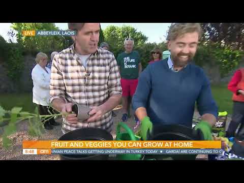 May 25 Going green in Abbeyleix, Laois at their beautiful community garden