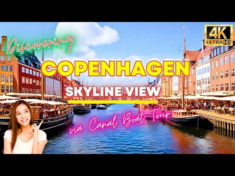 Copenhagen’s Idyllic Harbour Canals Sightseeing River Cruise Ride Tour Time-lapse Highlights Denmark