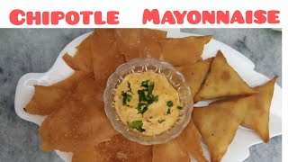 Chipotle Mayonnaise dipping sauce recipe