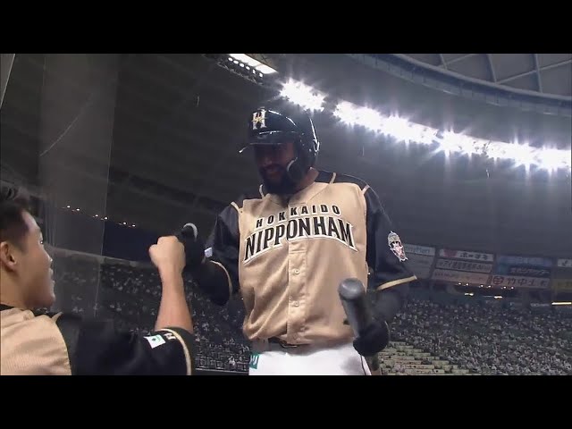 【2回表】ファイターズ・R.ロドリゲス レフトポール直撃のホームランで先制に成功!! 2021/9/16 L-F