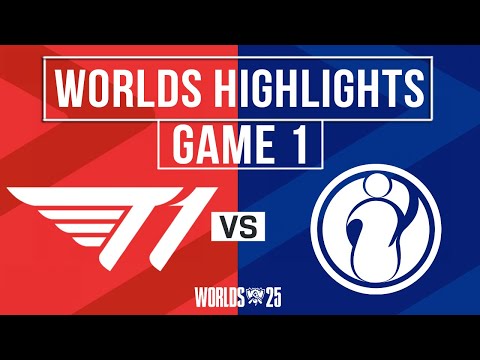 T1 vs IG Highlights Game 1 | Worlds 2025 Play-In | T1 vs Invictus Gaming