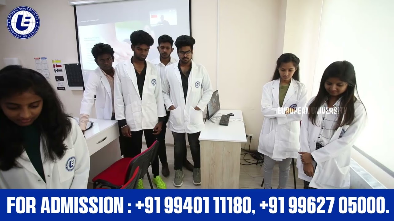 European University Cardiac Department | 2024 Batch Students | Study MBBS In Georgia #studyabroad