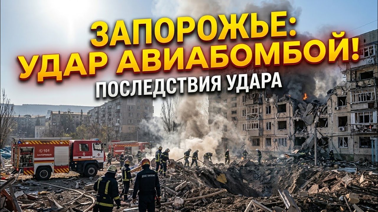 Запорожье ВЗРЫВЫ!!! УДАРЫ КАБАМИ ПО ГОРОДУ!!! 20.07.2026