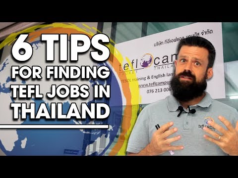 How to find TEFL jobs in Thailand: 6 great tips