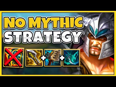 No Mythic Tryndamere Build get's huge power-spikes for less gold