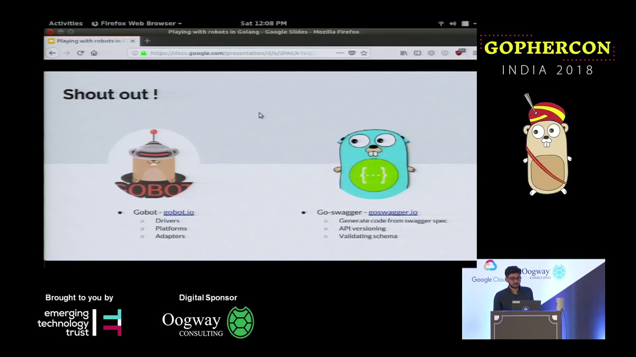 Playing with Robots in Golang 
