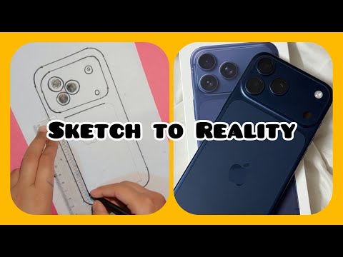 From Paper to Real iPhone 17 Pro Max || Sketch vs Reality || Dreams with Anniyah 