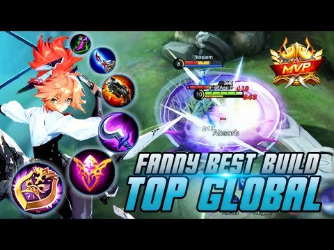 FANNY BEST BUILD 2022 SO EASY DETROY ENEMY | FANNY GAMEPLAY | MOBILE LEGENDS