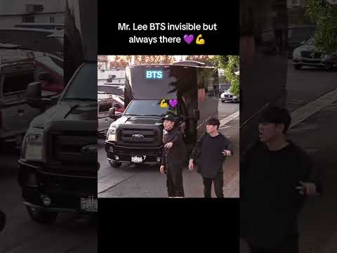 Mr. Lee was always there, watching and protecting 7 💜💪#bts