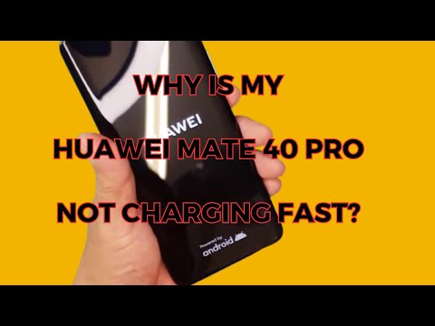 Why is my Huawei Mate 40 Pro not charging fast - Huawei charging port replacement