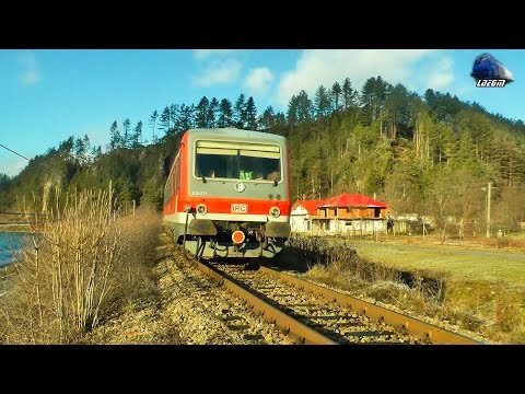 Duewag BR628 525-7 DMU IRC/DB Regio in Defileul Crisului Repede Canyon [Winter Edition]