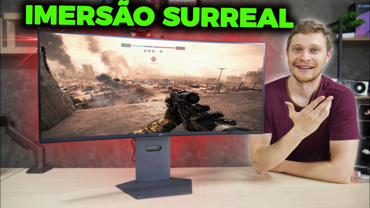 Miniatura da avaliação em vídeo de Monitor Acer Gamer XZ342CU 34 Curvo VA QHD 180Hz