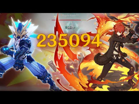 Diluc C6 Vape feat. Yelan C2 vs Maguu Kenki in 29s | 2.7 Spiral Abyss 12-2-2 | Genshin Impact