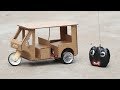 How To Make A RC Rickshaw Tuk Tuk