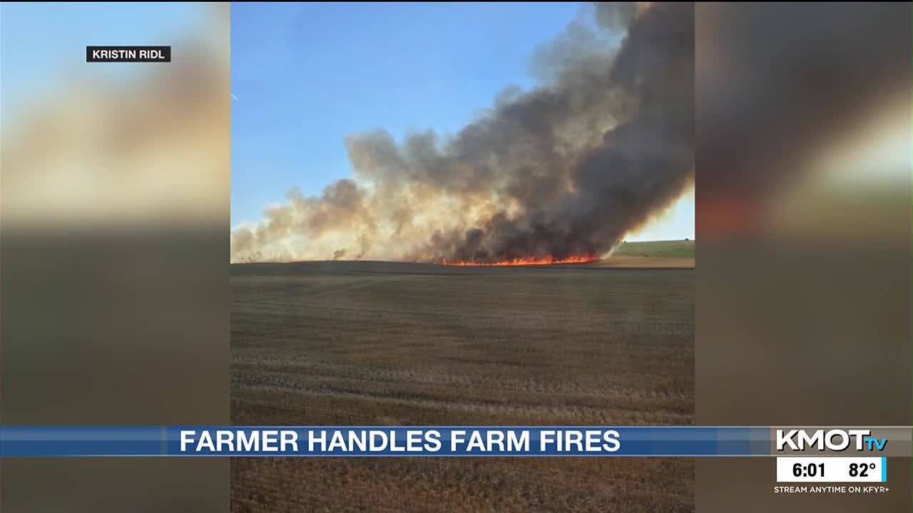 Dickinson farm family reflects on September combine fire