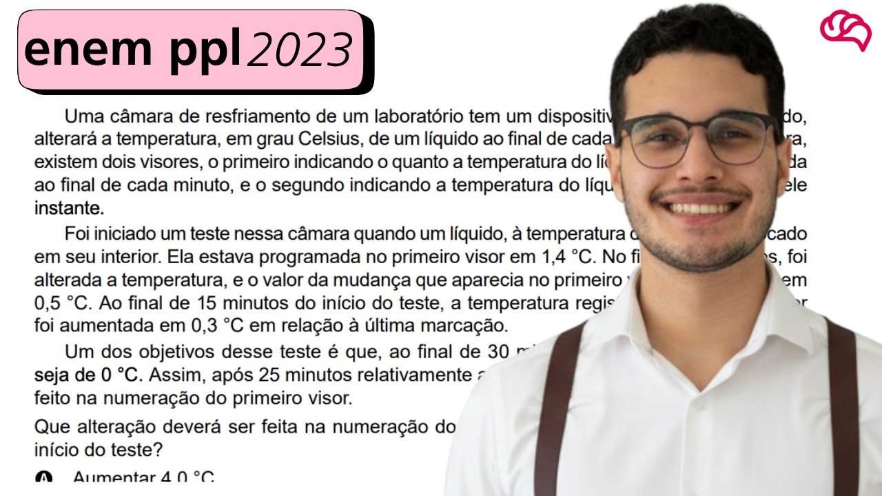 Resolução em Vídeo — Questão 139 ENEM 2023 PPL