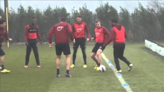 Saints Train For Norwich Clash