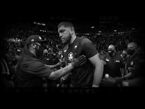 Nick Diaz Tries to Enter Octagon With Shirt On | UFC 266