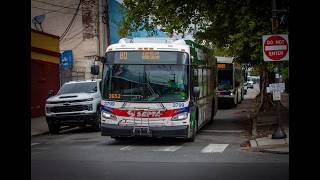 Full ride on SEPTA route 80 on 2025 New Flyer XDE40 3799 from Olney Transportation Center to Horsham