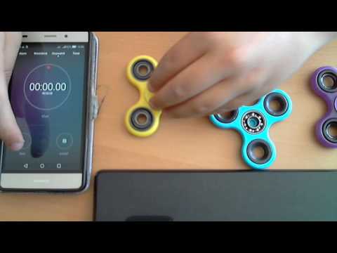fidget spinner review met daan xd clow in the dark spinner