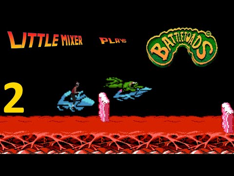 Little MIXER plays Battletoads(NES) - Episode 2 - Learning the Hard Way