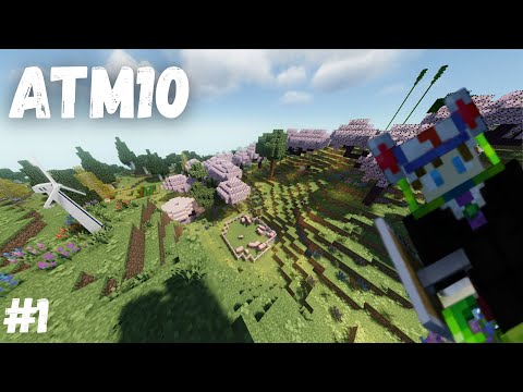 On découvre ce giga modpack avec les copains (Let’s Play ATM10 en multi #1)