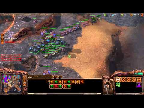 ROOTDestiny (Z) vs. xiWarden (T) (Part 2/2) - Starcraft 2 Showmatch