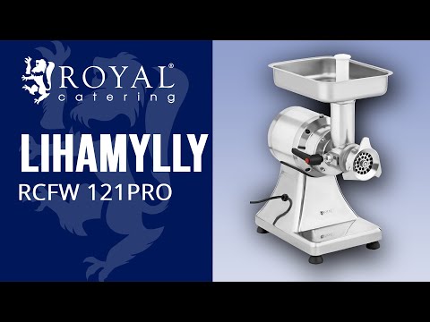 video - Lihamylly - 120 kg/h - Royal Catering - 550 W