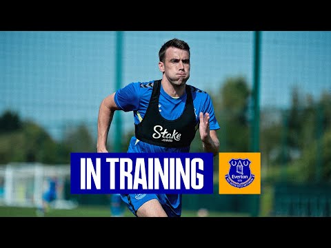 COLEMAN STEPS UP RECOVERY | Everton in training during international break