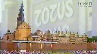  VII Pielgrzymka Papieża Jana Pawła II do Polski - Spotkanie z wiernymi w Częstochowie 1999 
