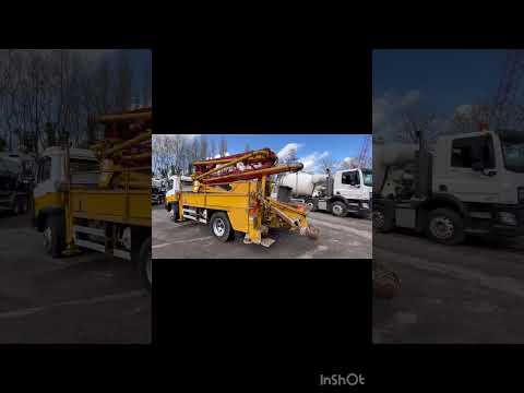 Used MERCEDES / PUTZMEISTER model TVS1605H 16m Truck-Mounted Concrete Pump