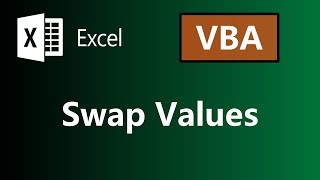 2-Swap values - EXCEL VBA - COMPLETE EXCEL TUTORIALS