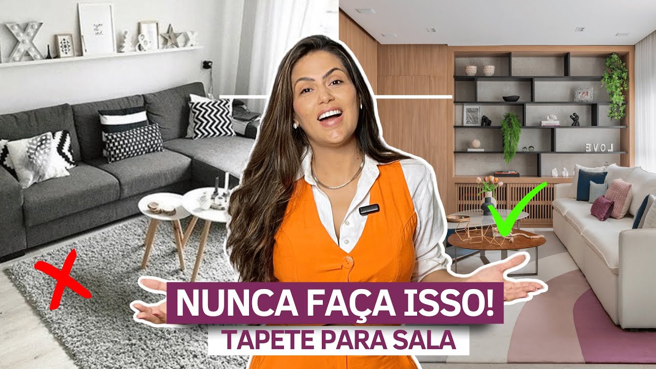 COMO ESCOLHER TAPETE PARA SALA? • LARISSA REIS ARQUITETURA