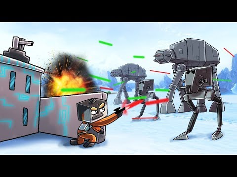 Minecraft | STAR WARS BASE CHALLENGE - Imperial Army Attacks! (Star Wars Base)