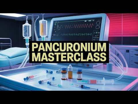 Pancuronium Masterclass: Why Pancuronium Is Powerful in the OR but Dangerous in the ICU